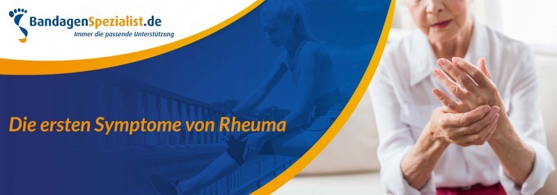 die ersten symptome von rheuma